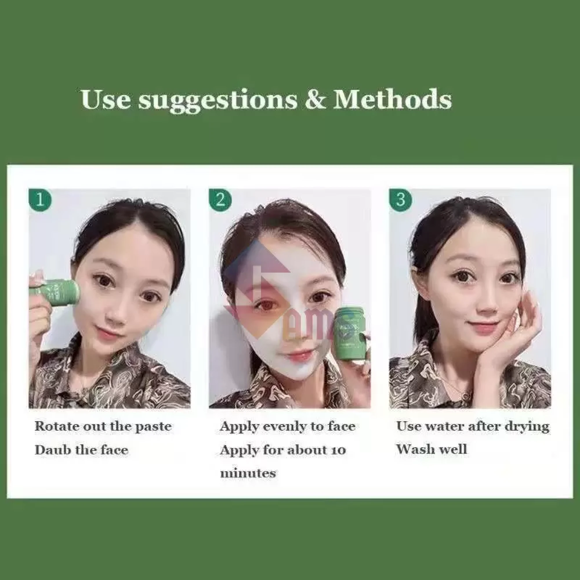 Tuz Green Tea Mask Stick 11.webp